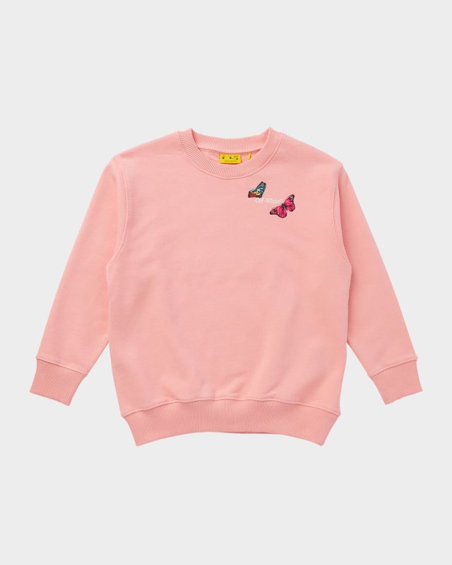 Girl's Arrow Butterfly Sweatshirt, Size